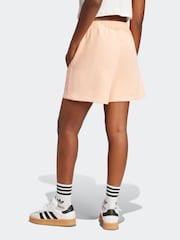 adidas Originals Pink 100% Cotton Essentials Shorts - Image 2 of 6