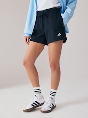 Negro/Blanco - adidas Small Logo Shorts - Imagen 2 de 7