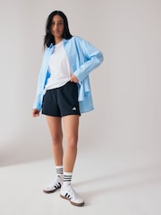 Negro/Blanco - adidas Small Logo Shorts - Imagen 4 de 7