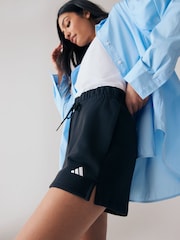 Negro/Blanco - adidas Small Logo Shorts - Imagen 5 de 7