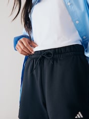 Negro/Blanco - adidas Small Logo Shorts - Imagen 6 de 7