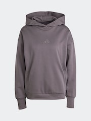 adidas Grey ALL SZN Boyfriend Hoodie - Image 5 of 5