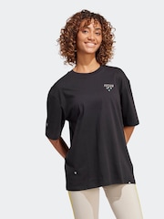adidas Black 100% Cotton T-Shirt - Image 1 of 6