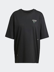 adidas Black 100% Cotton T-Shirt - Image 6 of 6