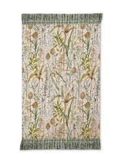 Voyage Maison Stone Elai Floral Ruche Fringed Cushion - Image 3 of 6