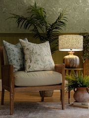 Voyage Maison Vine Hettie Printed Piped Cushion - Image 1 of 4