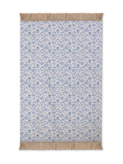 Voyage Maison Terracotta Elai Floral Ruche Fringed Cushion - Image 4 of 6