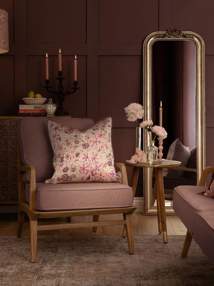 Voyage Maison Posy Philipa Printed Piped Cushion - Image 1 of 4