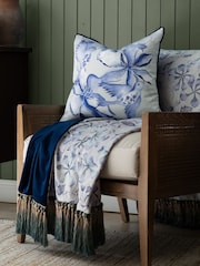 Voyage Maison Linen Ellaphie Wildflower Pom-Pom Cushion - Image 1 of 6