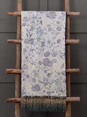 Voyage Maison Linen Ellaphie Wildflower Pom-Pom Cushion - Image 3 of 6