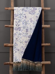 Voyage Maison Linen Ellaphie Wildflower Pom-Pom Cushion - Image 4 of 6