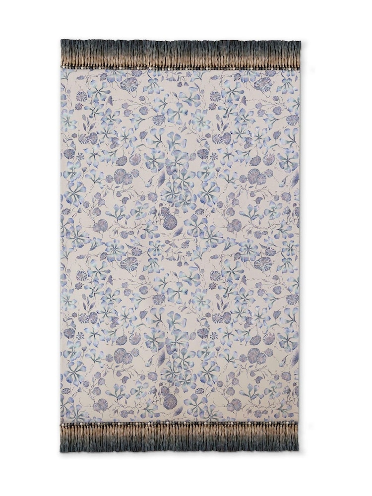 Voyage Maison Linen Ellaphie Wildflower Pom-Pom Cushion - Image 6 of 6