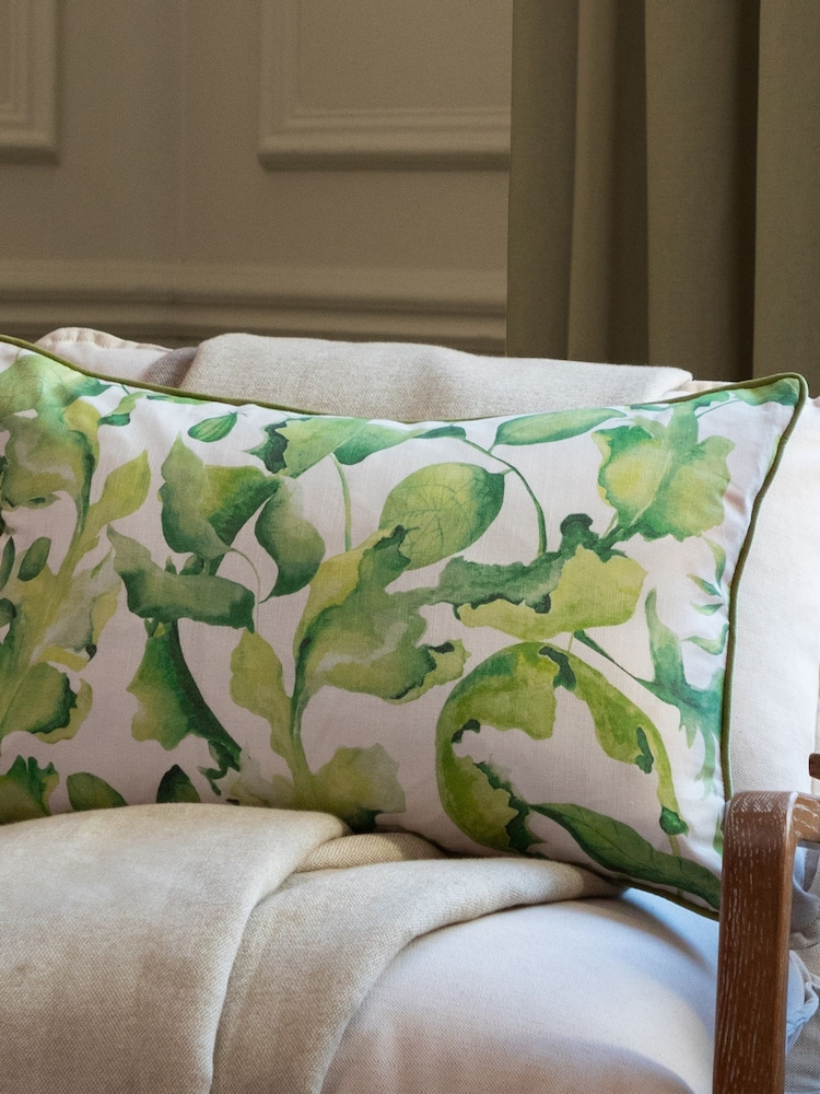 Voyage Maison Claudia Printed Piped Rectangular Cushion - Imagen 1 de 6