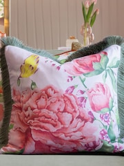 Voyage Maison Heather Junelle Floral Ruched Cushion - Image 1 of 7