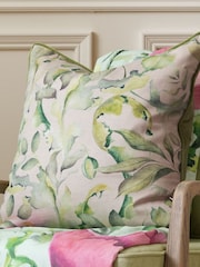 Voyage Maison Sand Claudia Printed Piped Cushion - Image 1 of 5