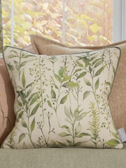Voyage Maison Linen Aberduna Meadow Piped Cushion - Image 2 of 6