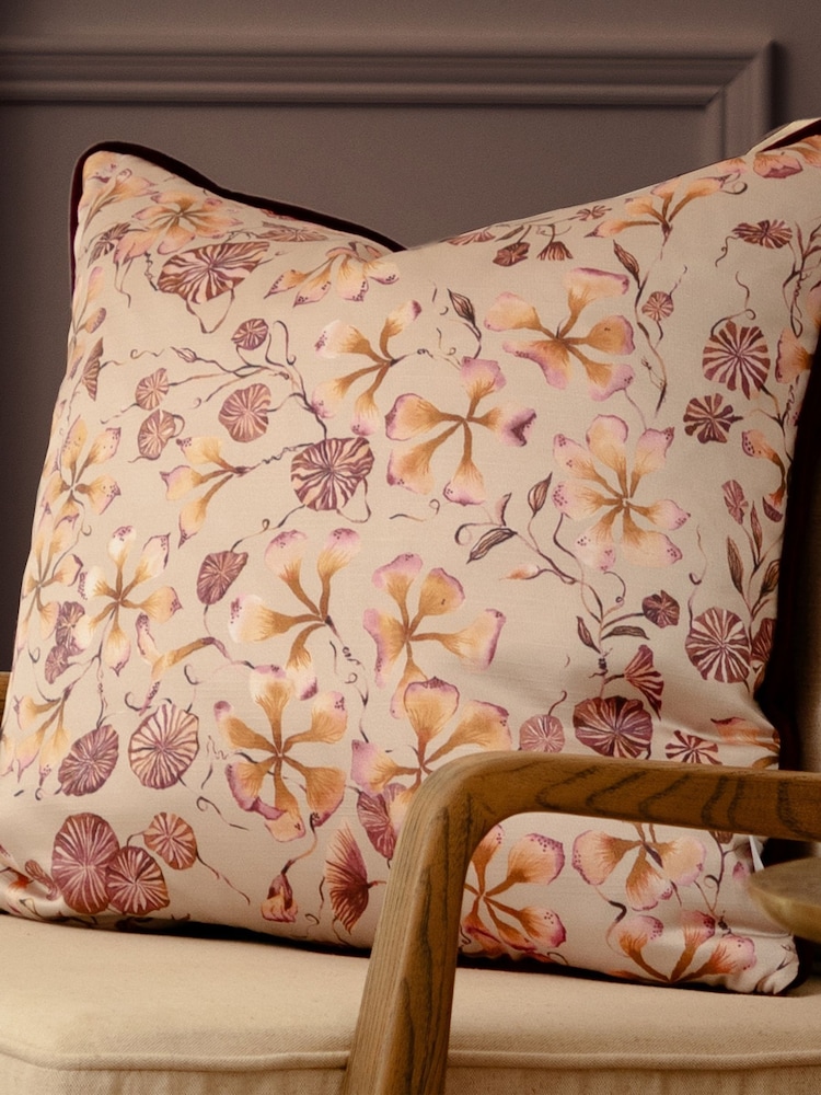 Voyage Maison Primrose Philipa Printed Piped Cushion - Image 4 of 4