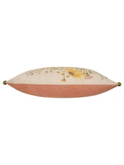 Voyage Maison Linen Dalamere Floral Pom-Pom Rectangular Cushion - Image 7 of 7