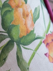 Voyage Maison Fuschia Idalia Floral Piped Cushion - Image 3 of 6