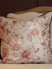 Voyage Maison Primrose Sybil Printed Piped Cushion - Image 1 of 4