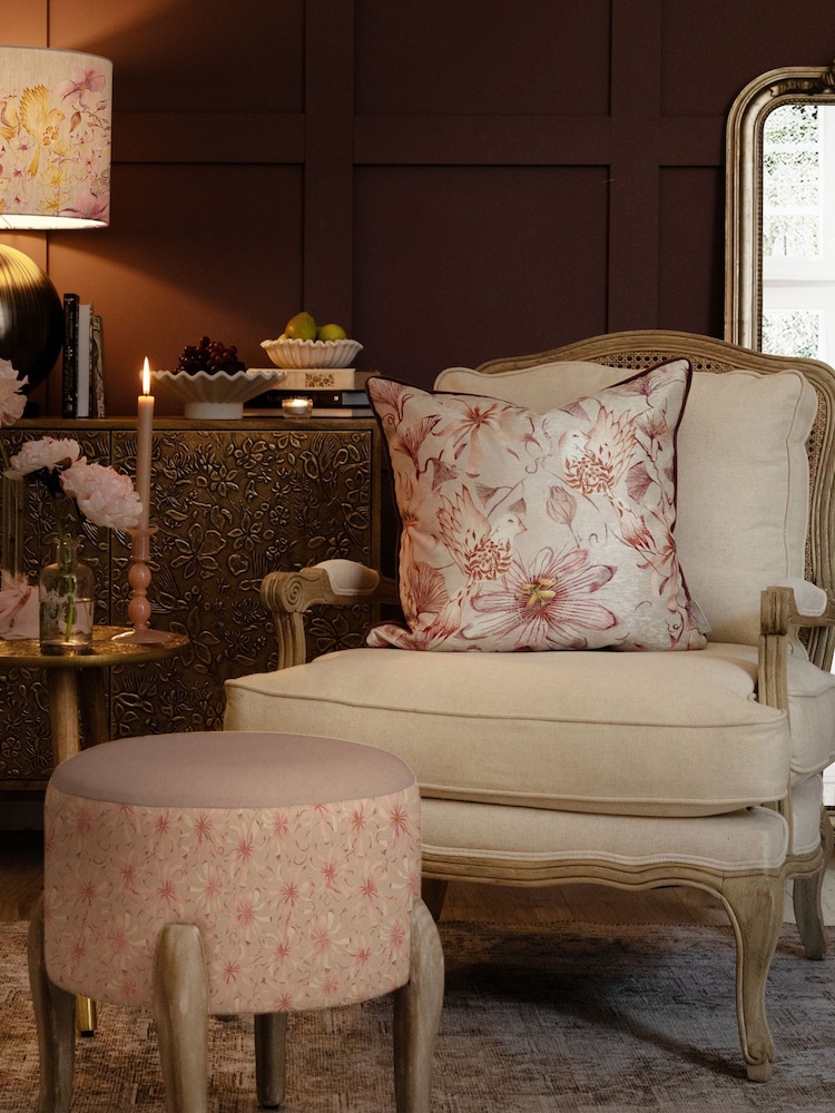 Voyage Maison Primrose Sybil Printed Piped Cushion - Image 2 of 4
