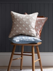 Voyage Maison Stone Vali Geometric Piped Cushion - Image 1 of 5