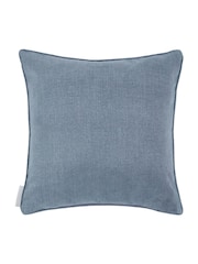 Voyage Maison Denim Vali Geometric Piped Cushion - Image 4 of 5