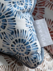 Voyage Maison Denim Vali Geometric Piped Cushion - Image 5 of 5