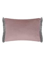 Voyage Maison Primrose Floella Printed Ruched Fringe Cushion - Image 4 of 4