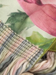 Voyage Maison Linen Elowen Meadow Printed Piped Cushion - Image 2 of 5