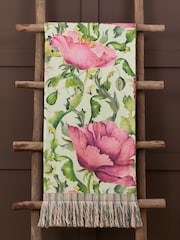 Voyage Maison Linen Elowen Meadow Printed Piped Cushion - Image 3 of 5