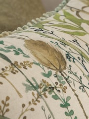 Voyage Maison Linen Lydiard Printed Pom-Pom Cushion - Image 3 of 6