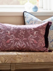 Voyage Maison Hettie Printed Ruched Fringe Cushion - Image 3 of 6