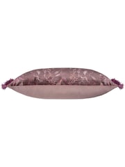 Voyage Maison Hettie Printed Ruched Fringe Cushion - Image 6 of 6