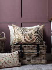 Voyage Maison Mulberry Elowen Meadow Printed Piped Cushion - Image 2 of 5