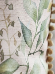Voyage Maison Apricot Dalamere Floral Pom-Pom Cushion - Image 3 of 6