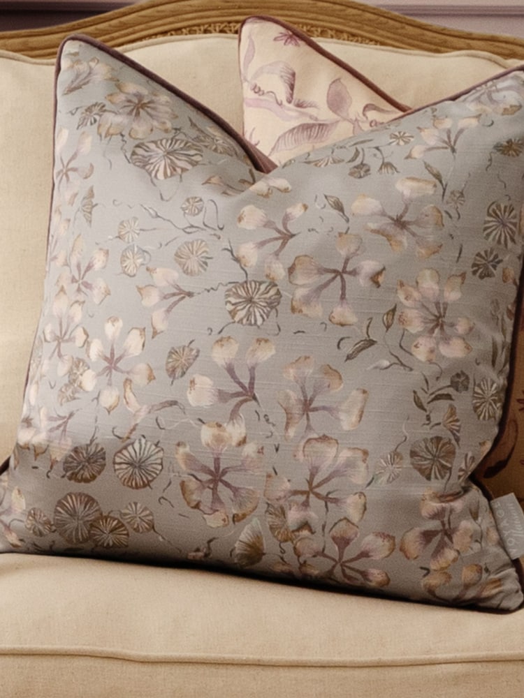 Voyage Maison Viola Philipa Printed Piped Cushion - Image 1 of 5