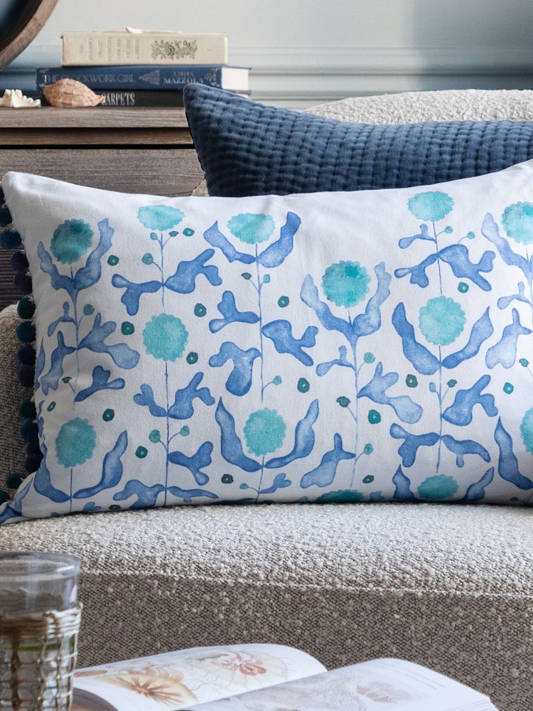 Voyage Maison Mariani Printed Piped 100% Cotton Cushion - Imagem 1 de 6