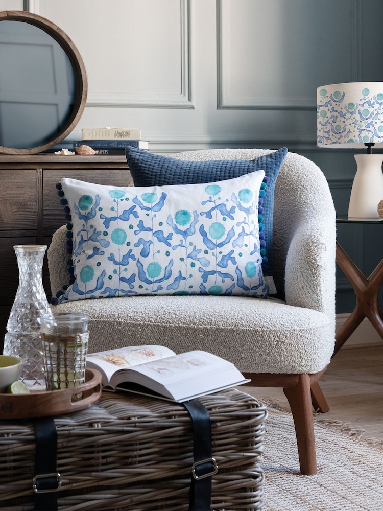 Voyage Maison Mariani Printed Piped 100% Cotton Cushion - Imagem 2 de 6
