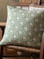 Voyage Maison Sage Vali Geometric Piped Cushion - Image 1 of 8
