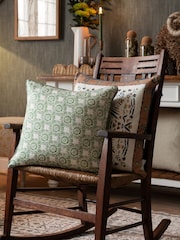 Voyage Maison Sage Vali Geometric Piped Cushion - Image 2 of 8