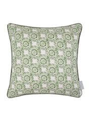 Voyage Maison Sage Vali Geometric Piped Cushion - Image 6 of 8