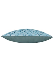 Voyage Maison Glacier Melia Printed Piped 100% Cotton Cushion - Image 4 of 6