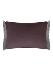 Voyage Maison Viola Floella Printed Ruched Fringe Cushion - Image 4 of 4