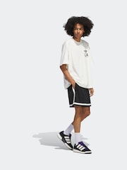 adidas Originals White Sport Design Studio Store Graphic T-Shirt - Image 3 of 6