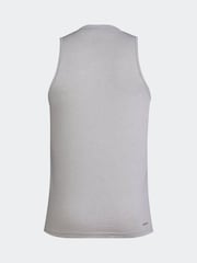 adidas Light Grey Train Essentials Feelready Training Vest - Image 8 of 8
