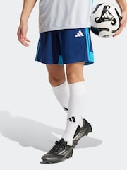adidas Dark Blue Tiro 25 Essentials Shorts - Image 1 of 6