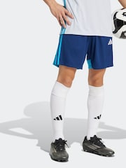 adidas Dark Blue Tiro 25 Essentials Shorts - Image 2 of 6