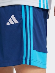 adidas Dark Blue Tiro 25 Essentials Shorts - Image 5 of 6