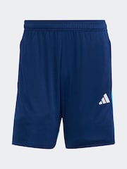 adidas Dark Blue Tiro 25 Essentials Shorts - Image 6 of 6